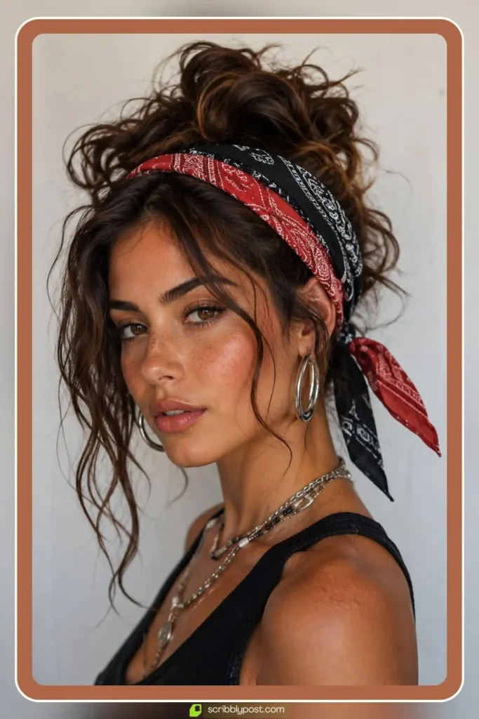 Double Bandana Layered Look