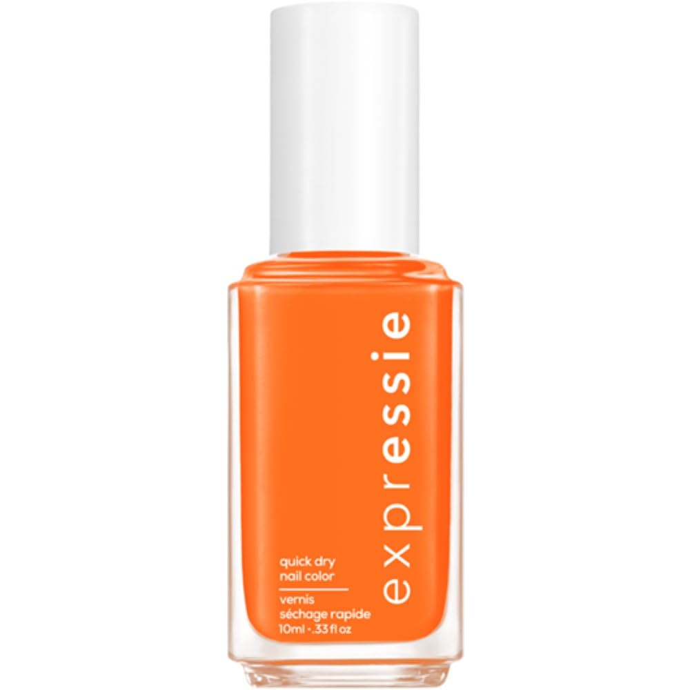 Electric Orange Nail Polish