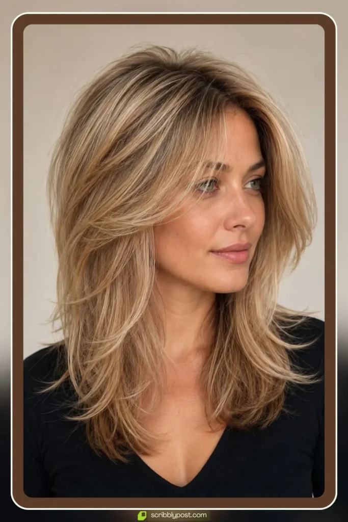 Fine Hair Voluminous Layers