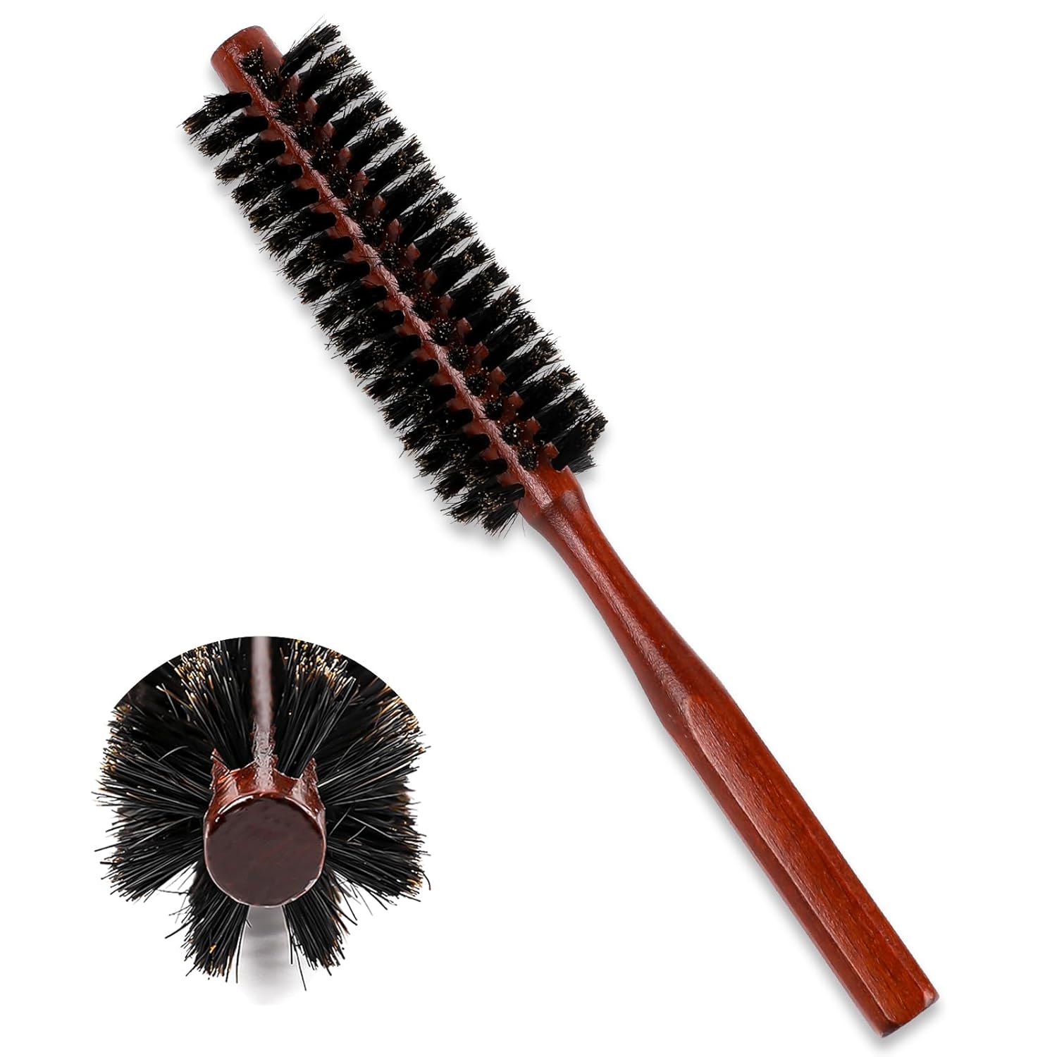 Fine Round Brush For Fringe Shaping