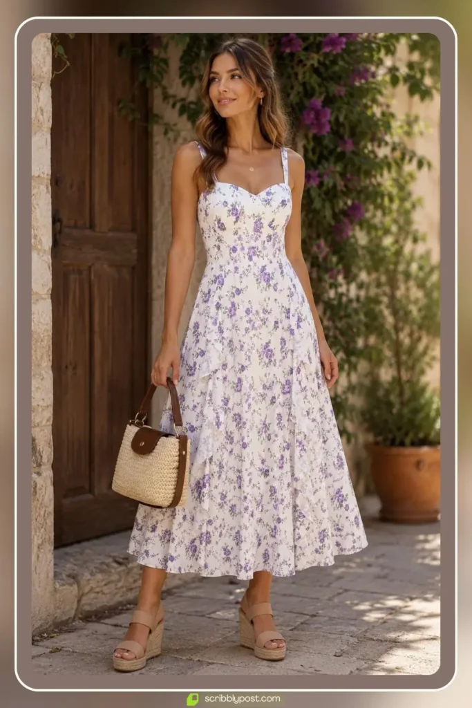 Floral Midi Dress