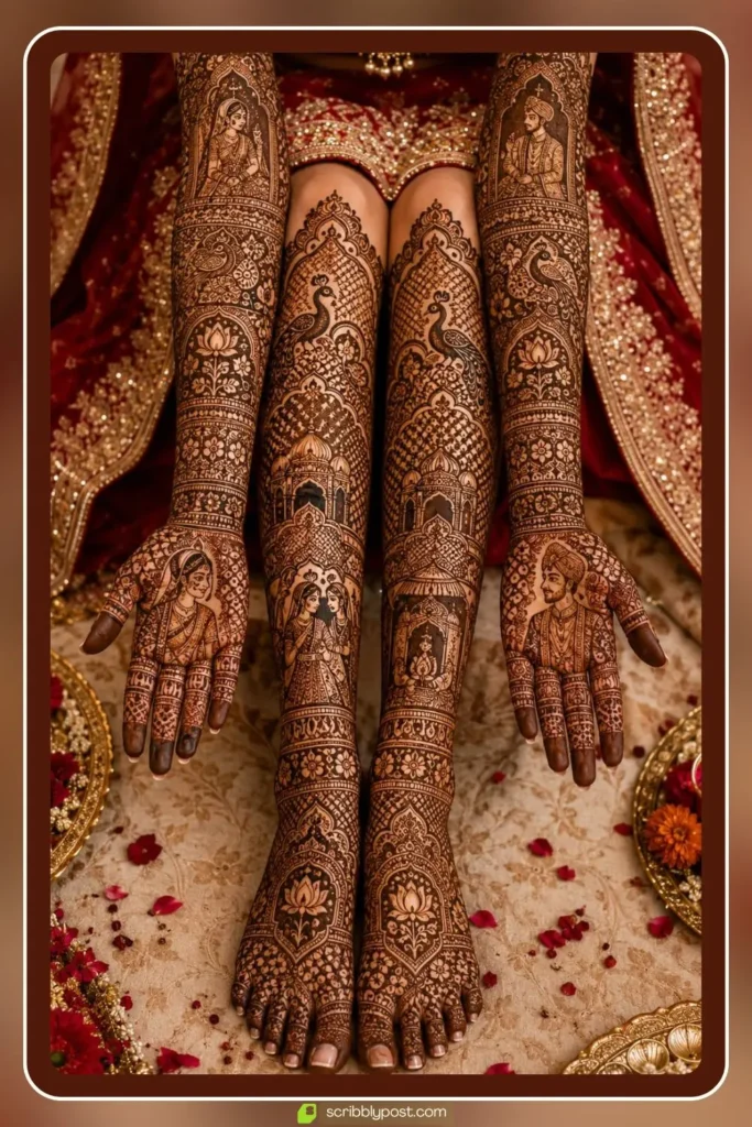 Full Indian Bridal Henna