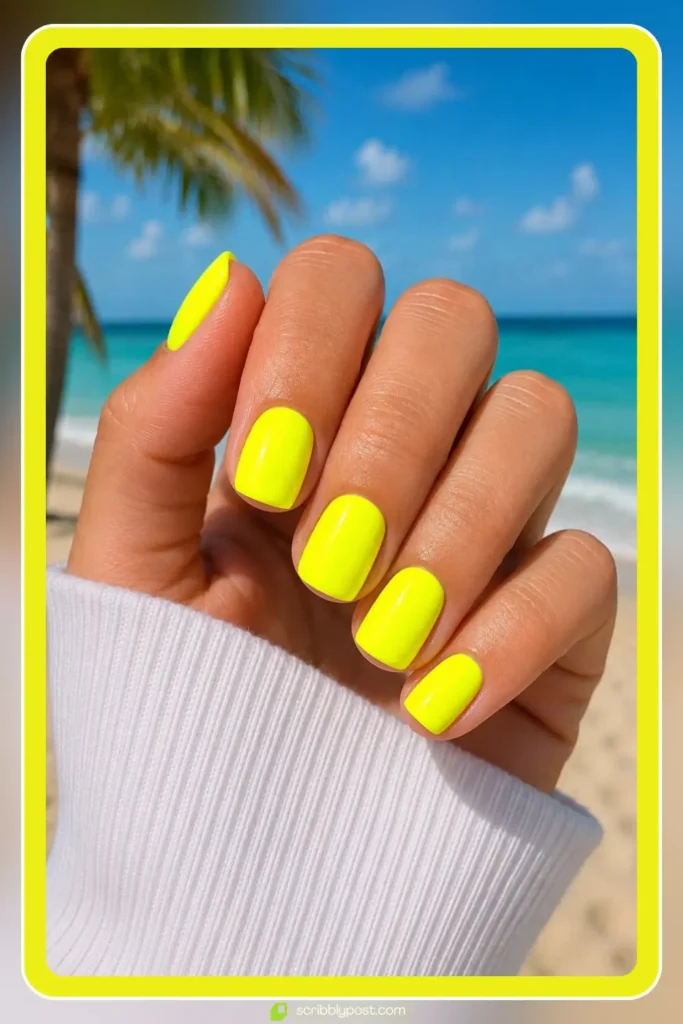 Full Neon Yellow Set
