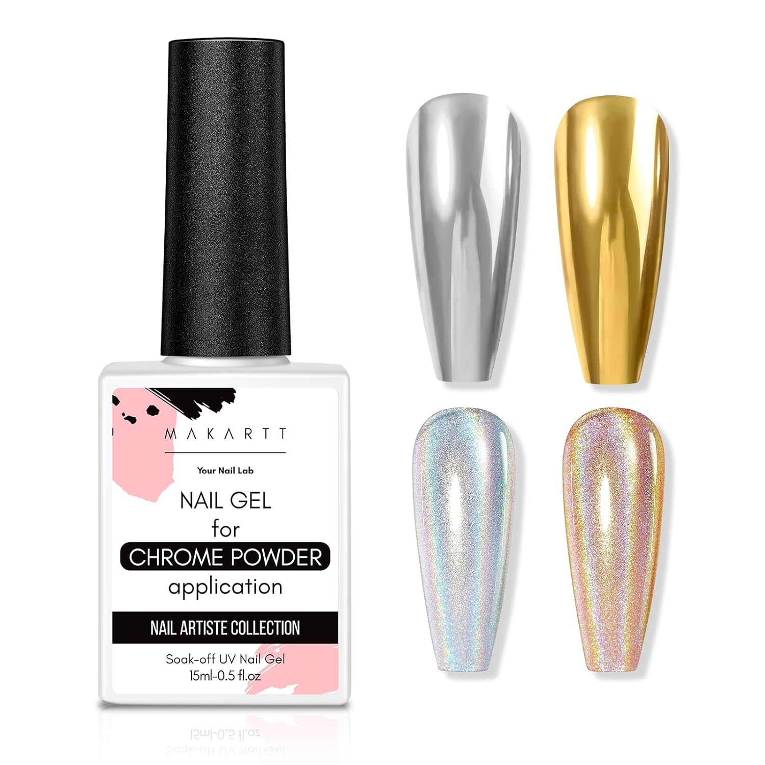 Gel Top Coat For Chrome