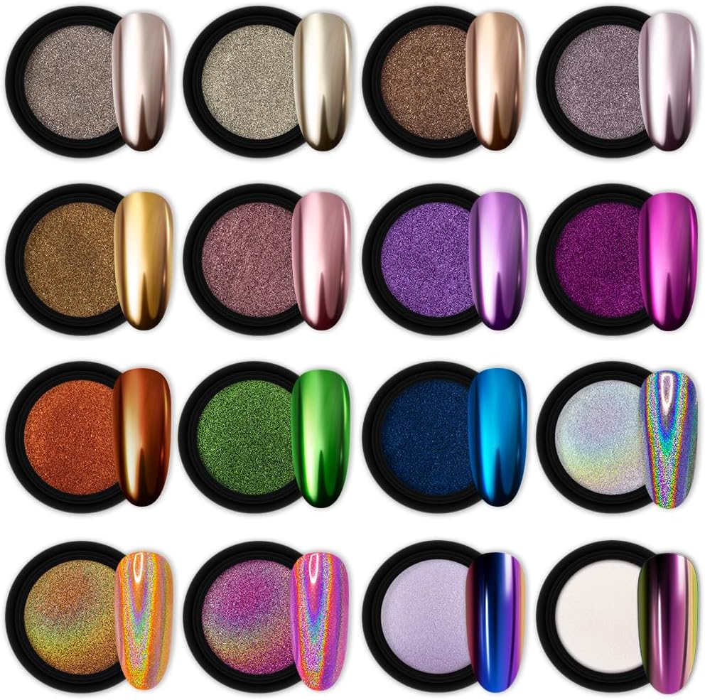 Holographic Nail Powder