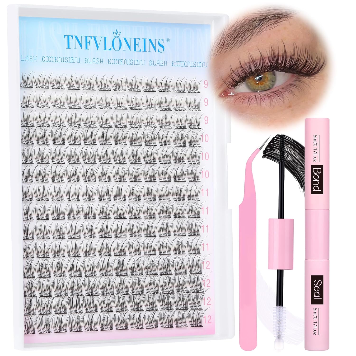 Individual False Lashes Natural