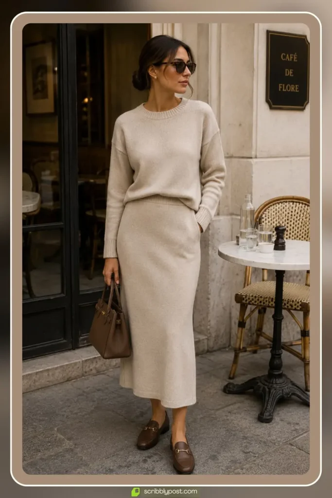 Knit Set in Neutral