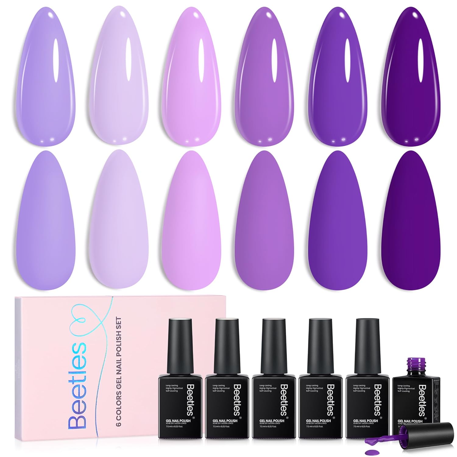 Lavender Gel Nail Polish