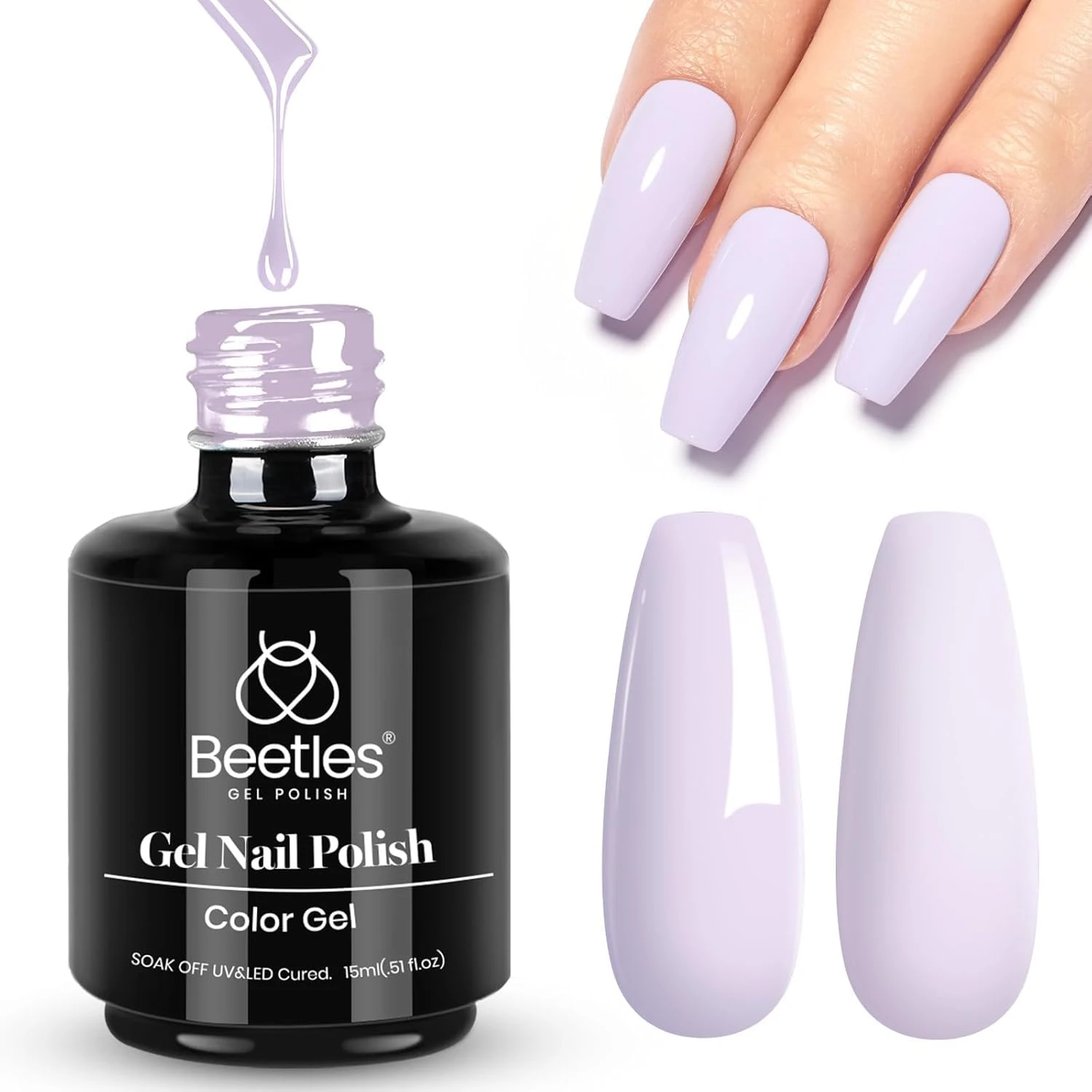 Lilac Nail Polish Gel