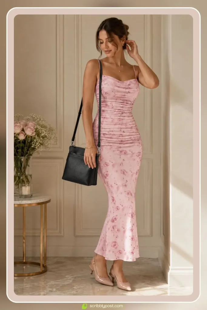 Luxury Graduation Dress — Fitted Lace Midi