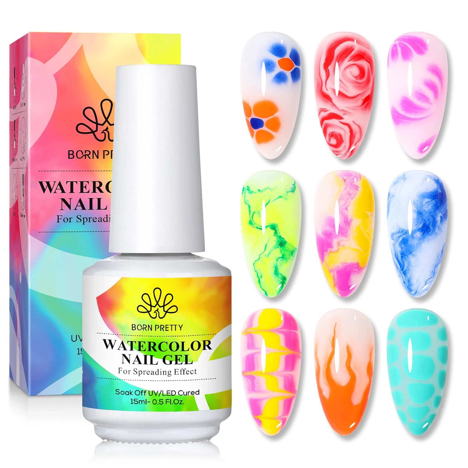 Marble Nail Art Kit