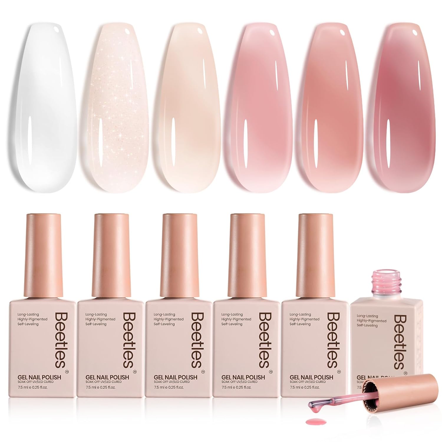 Milky Nail Gel Set