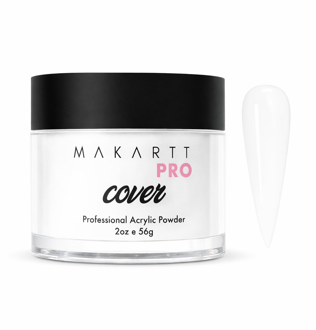 Milky white acrylic nail powder