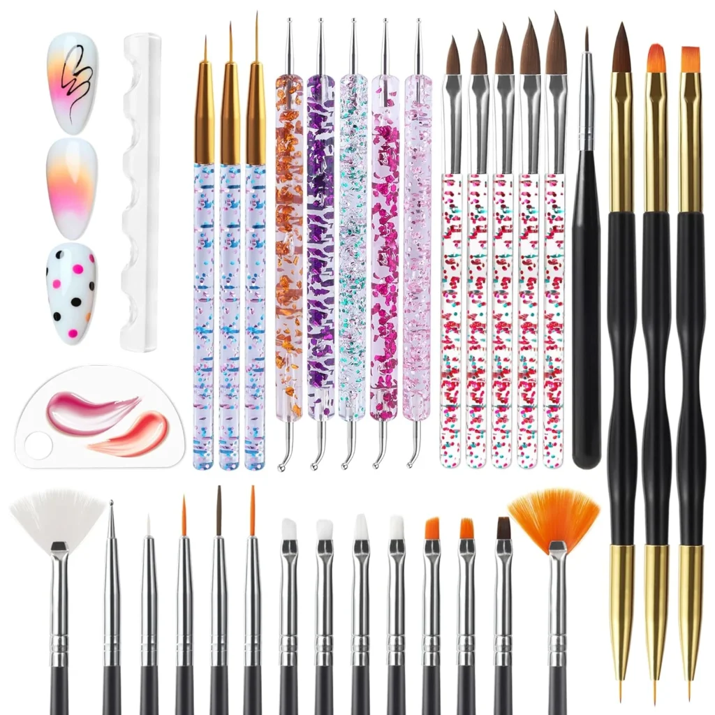 Nail Dotting And Detailing Tool Set