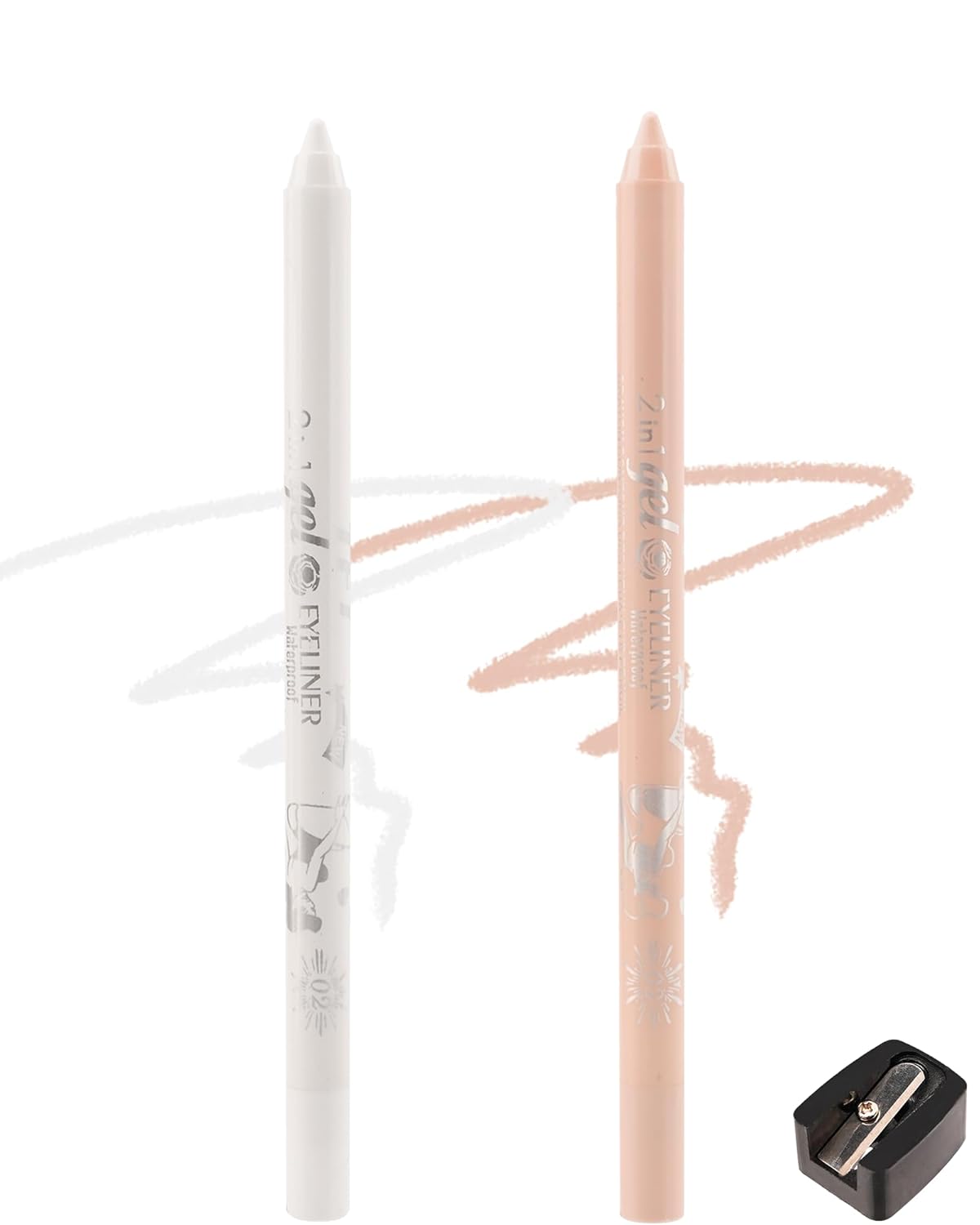 Nude White Waterline Pencil