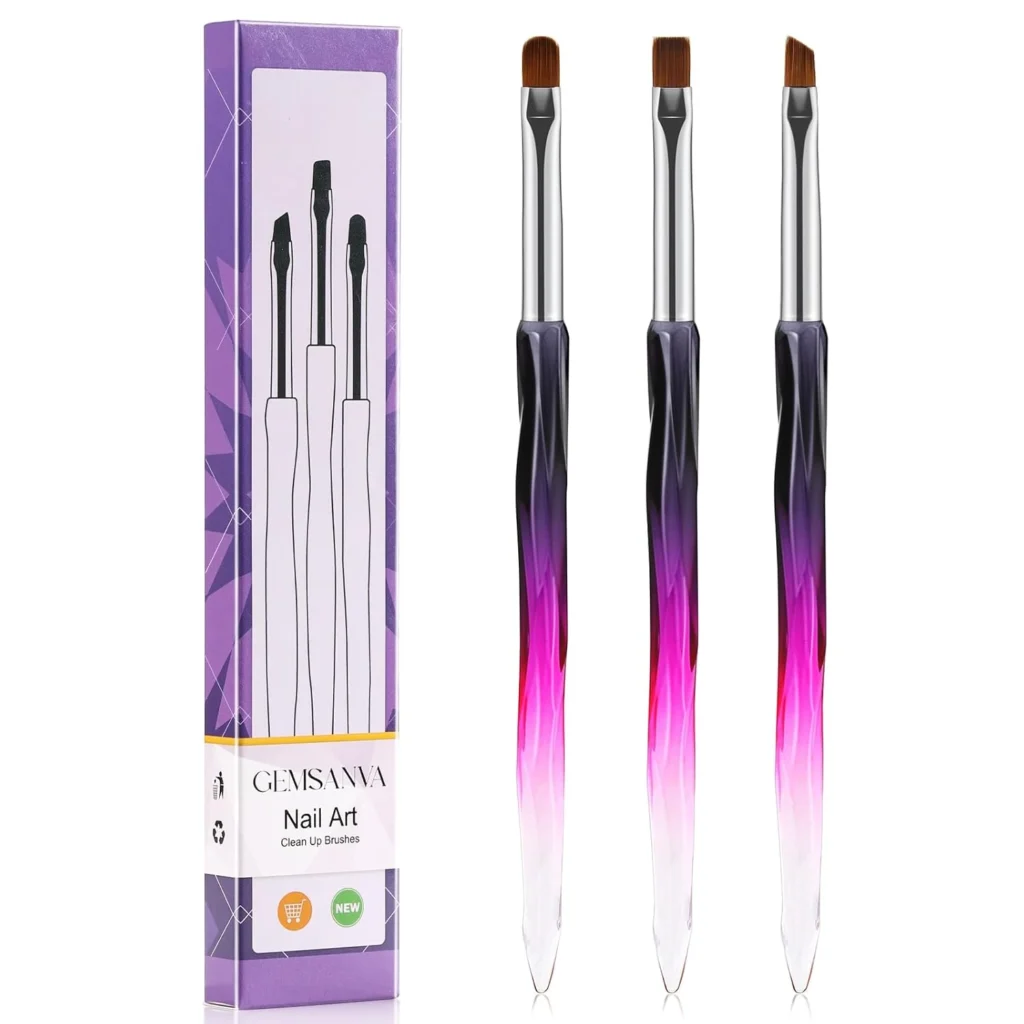 Oval Nail Art Brush Set