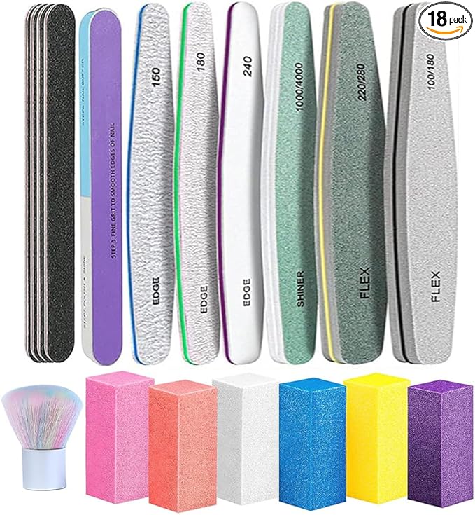Oval Nail File Set