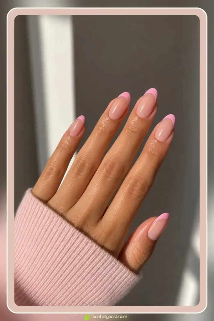 Pink French Tips