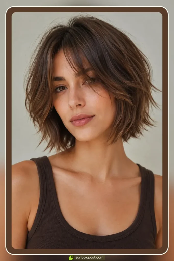  Razor-Cut Layered Bob