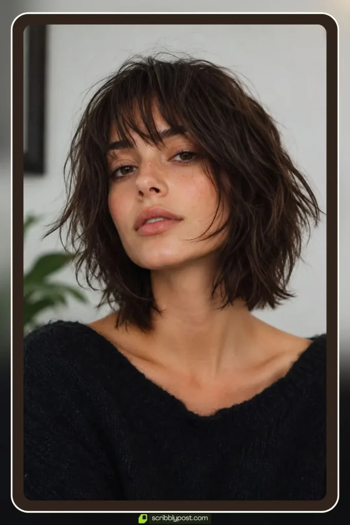 Shaggy Layered Bob