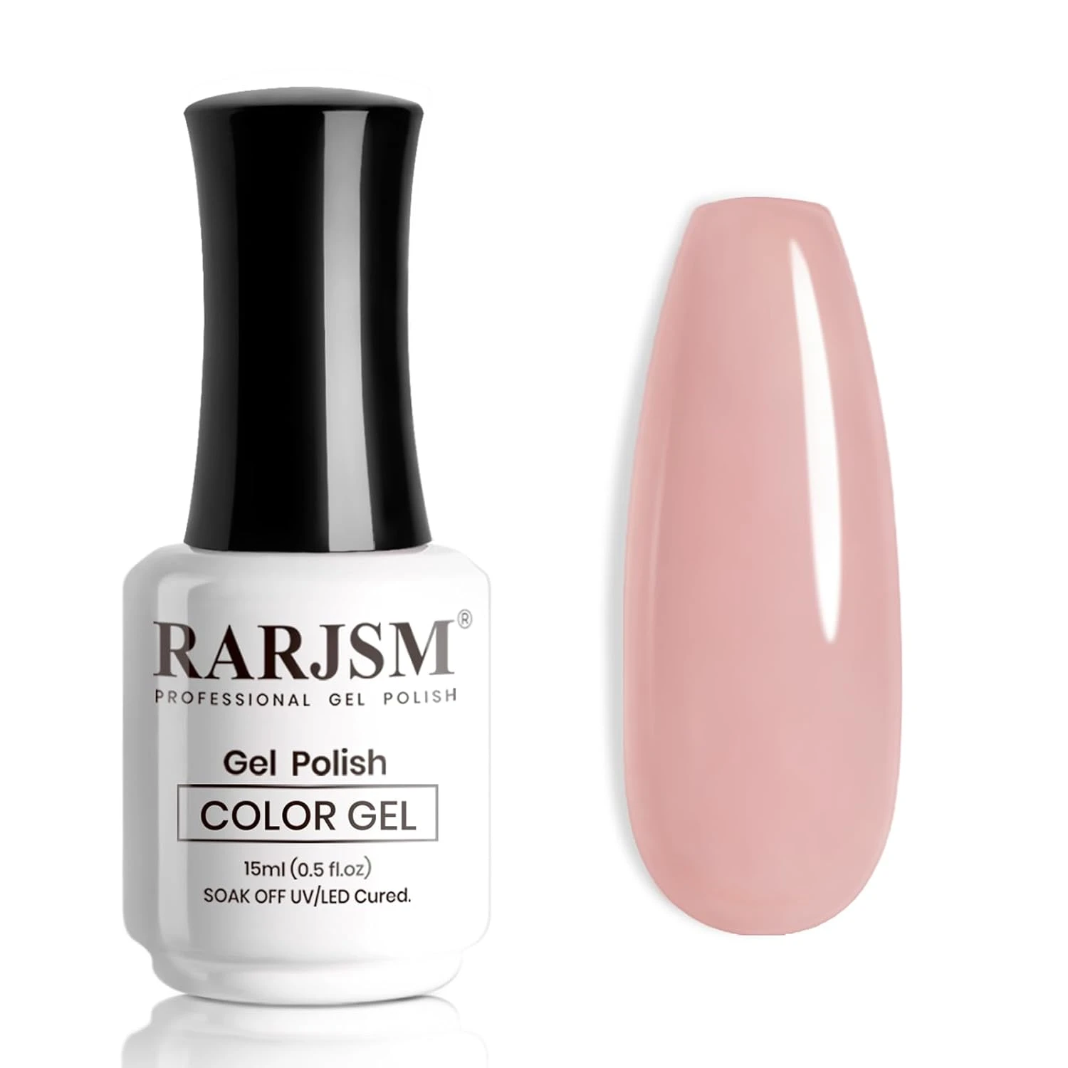 Sheer Mauve Gel Nails