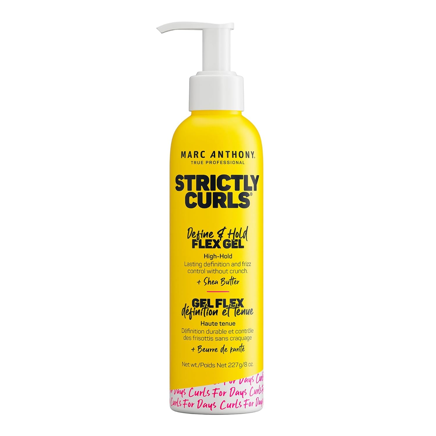 Strong-Hold Gel For Curl Definition