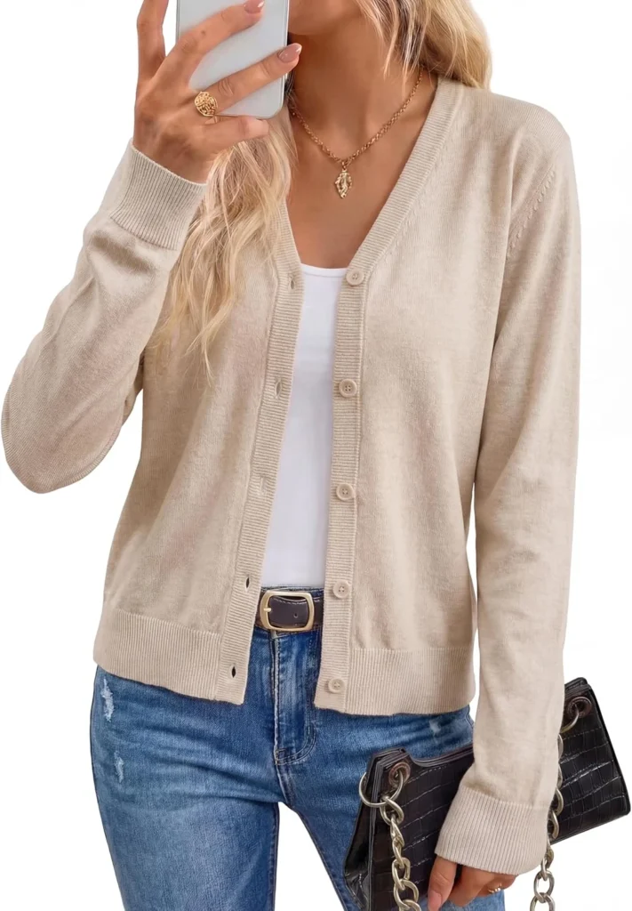 Structured Cardigan Women