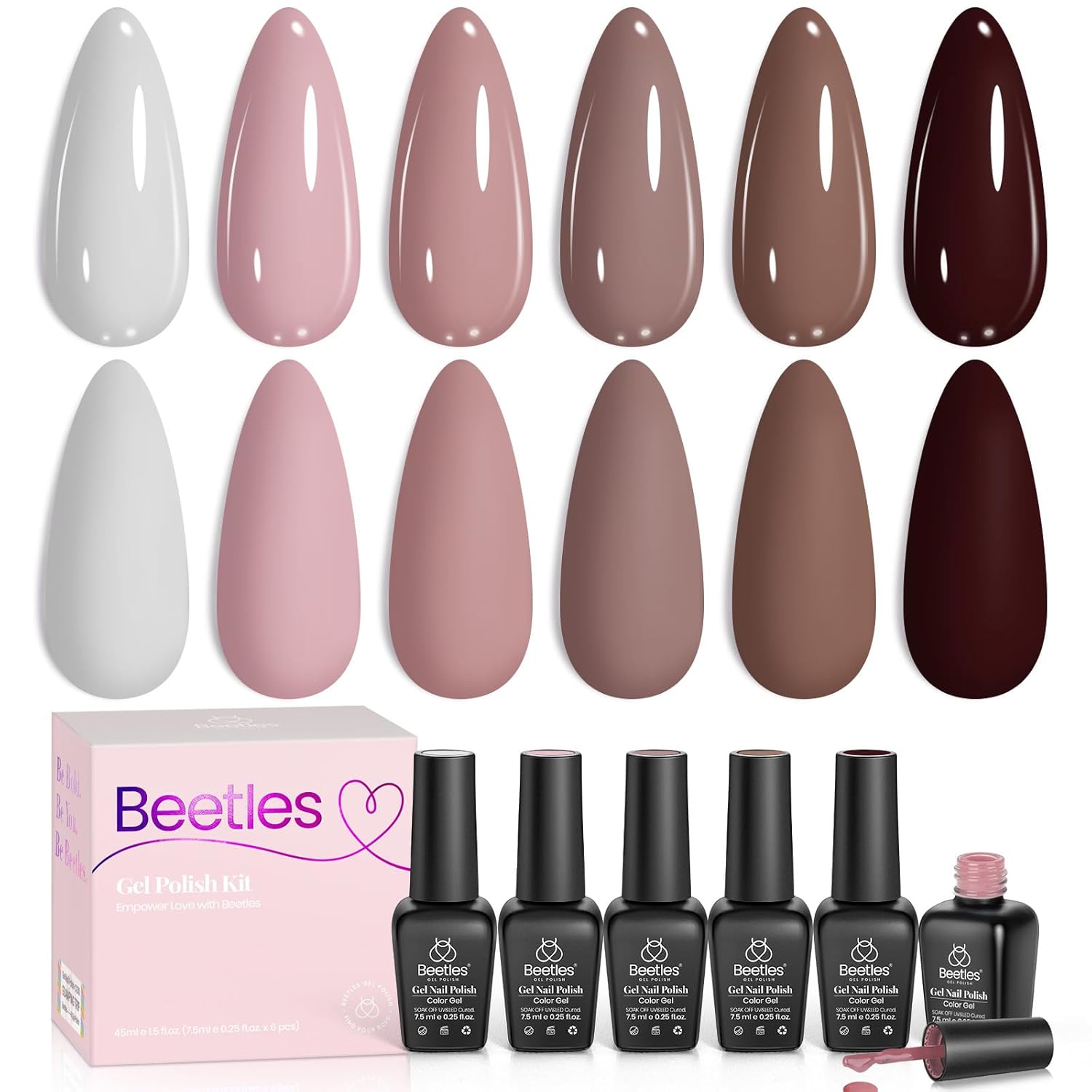 Taupe Nail Gel Polish