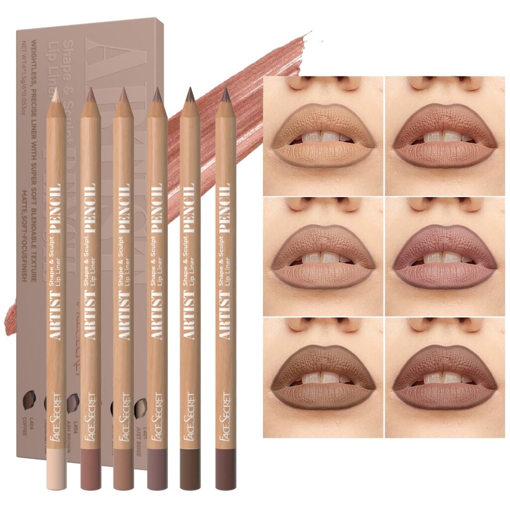 Warm Nude Brown Lip Liner