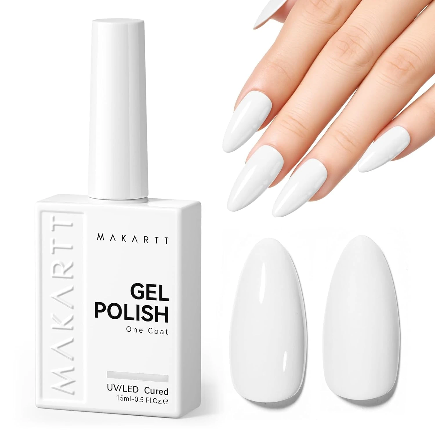 White Nail Polish High Pigment