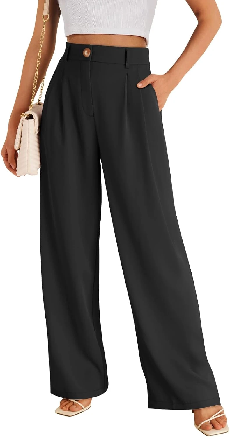 Wide-Leg Trousers Women Formal