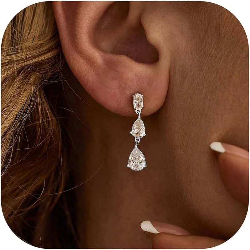 Chandelier Earrings Crystal Drop