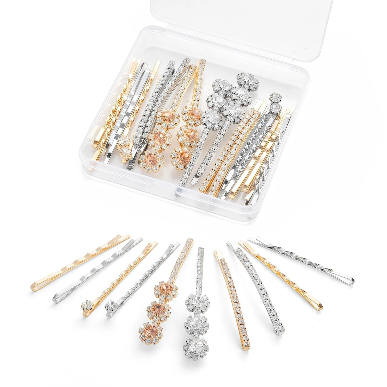 Decorative Updo Hair Pins Gold