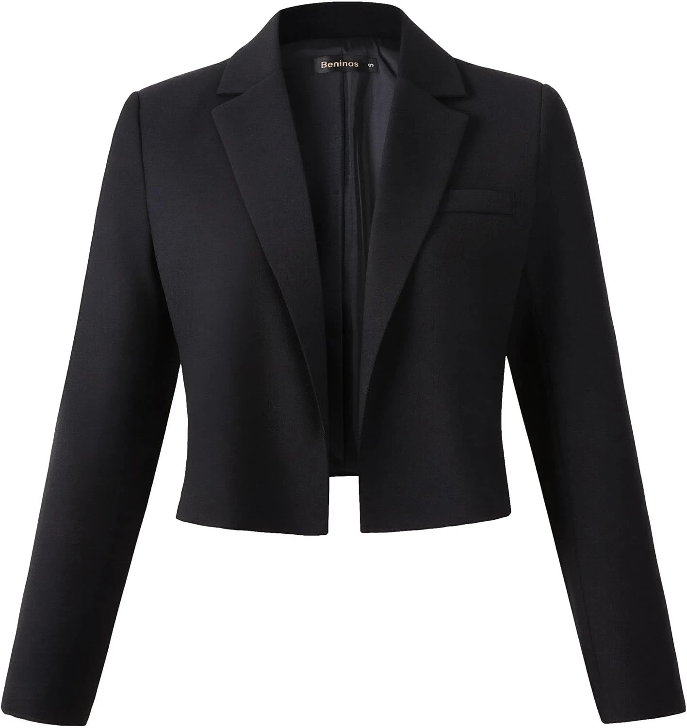 Fitted Blazer Cropped Spring