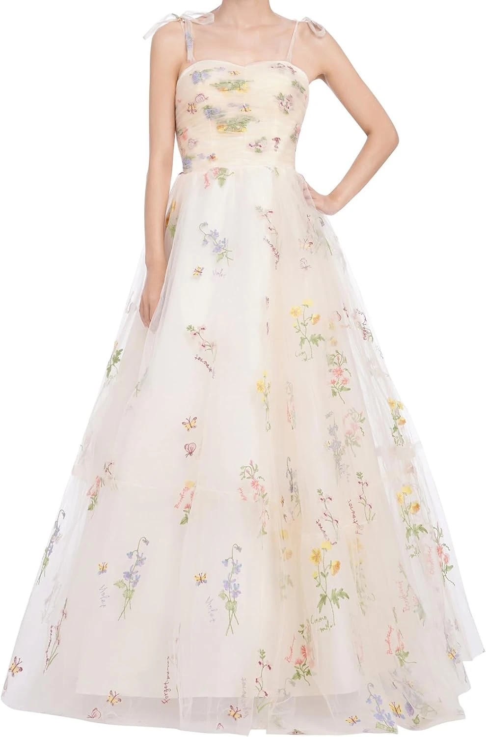Floral Maxi Dress Formal Evening