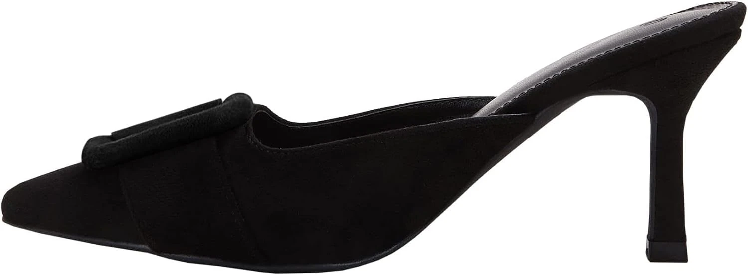 Heeled Mules Pointed Toe