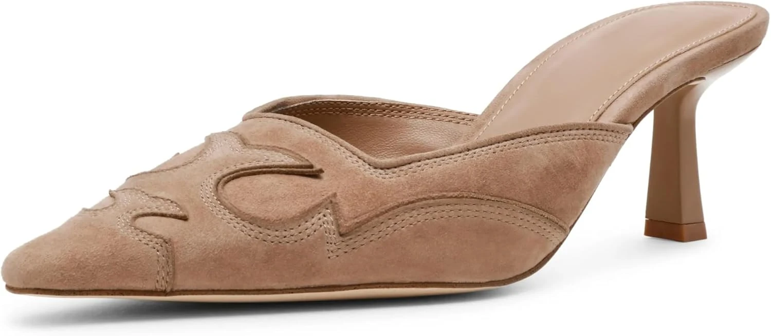 Kitten Heel Mule Pointed Toe