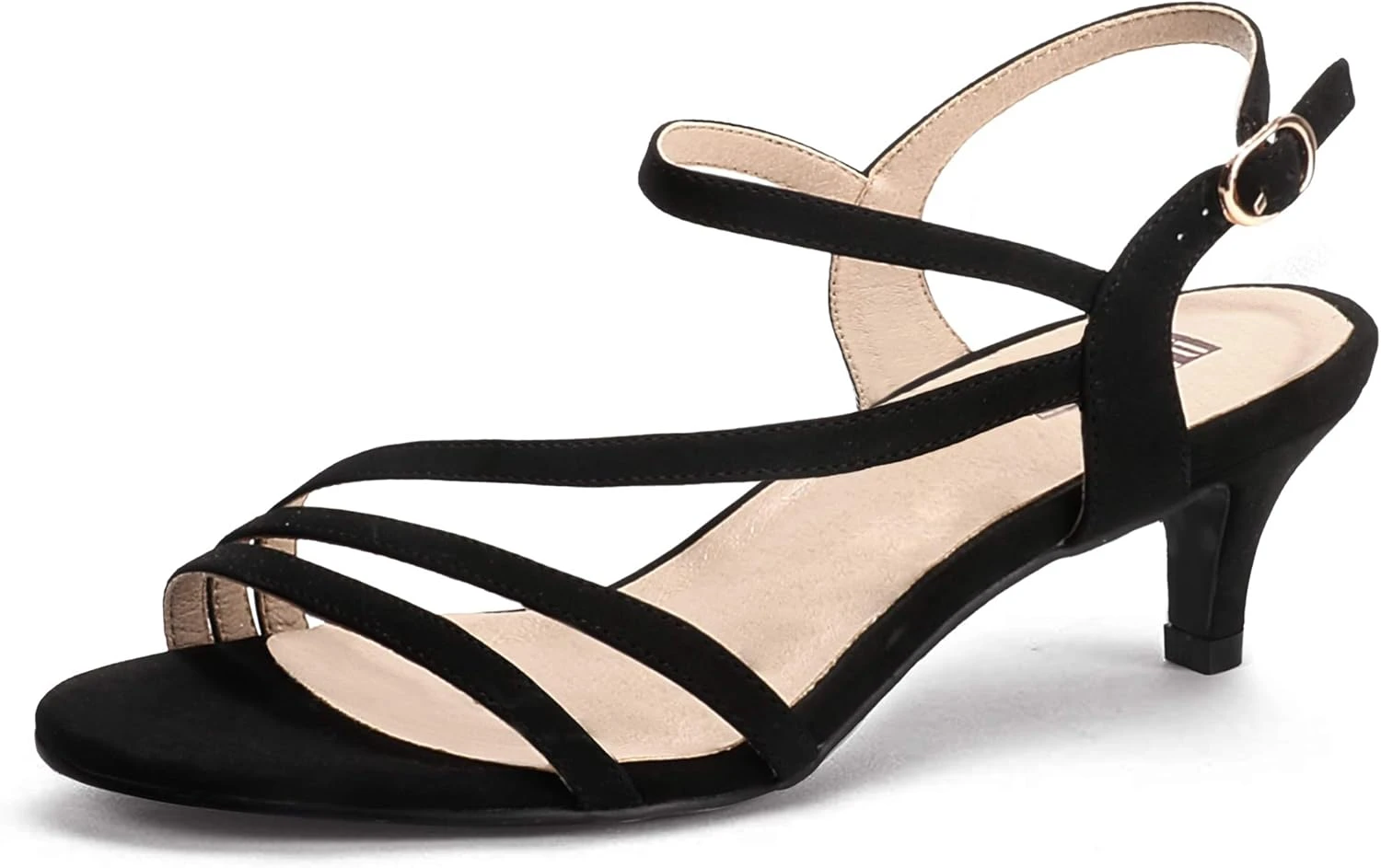 Kitten Heel Sandal Strappy