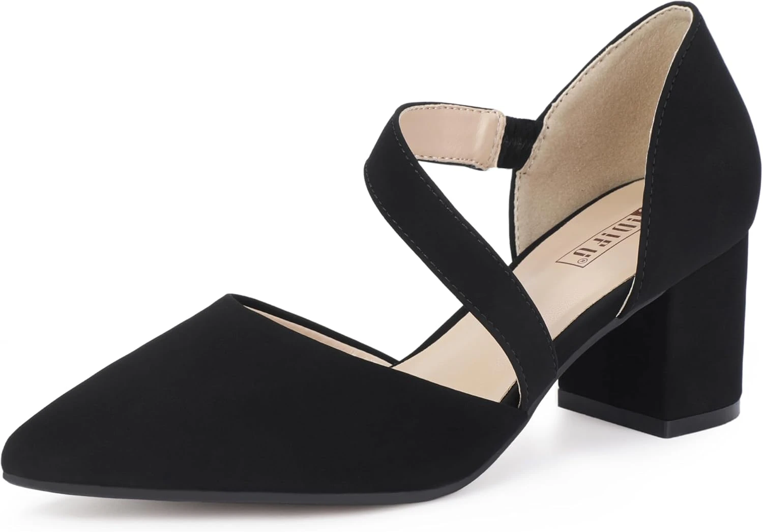 Low Block Heel Formal Pumps