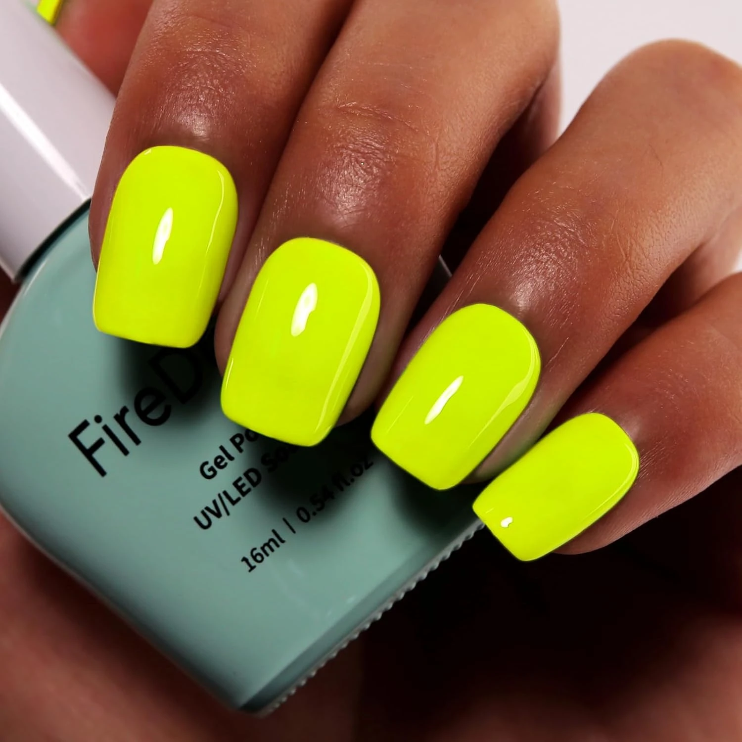 Neon Yellow Gel Polish Summer