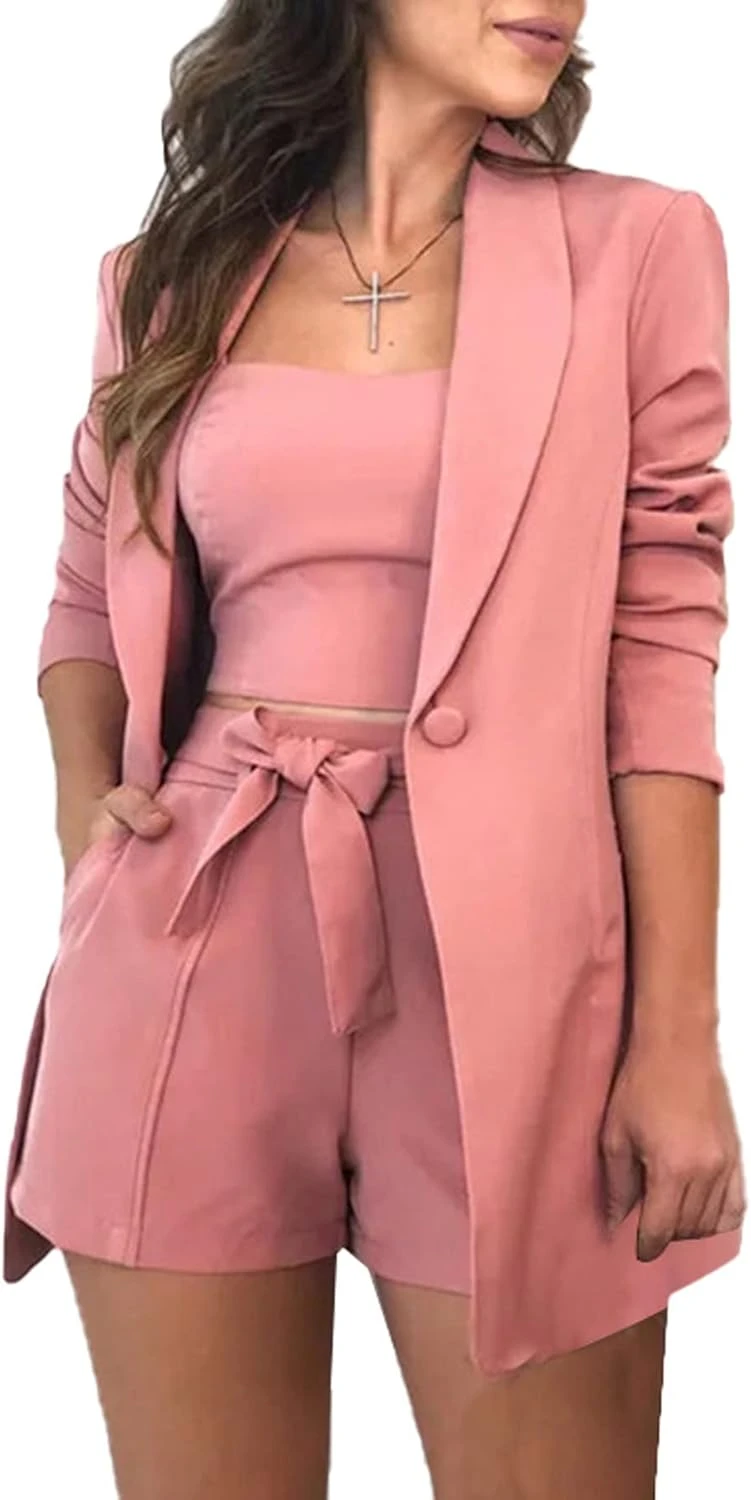 Pastel Co-Ord Set Blazer