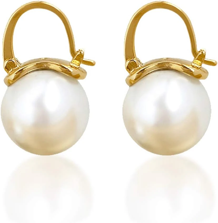Pearl Earrings Stud Drop
