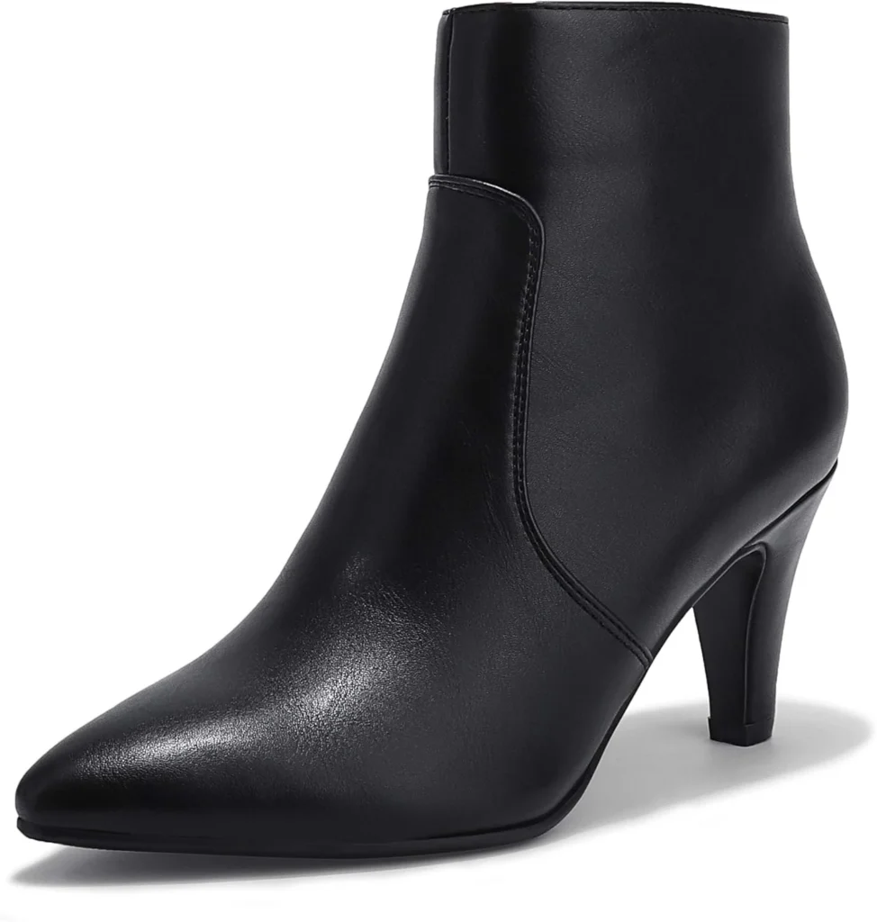 Pointed Toe Heeled Boots Party