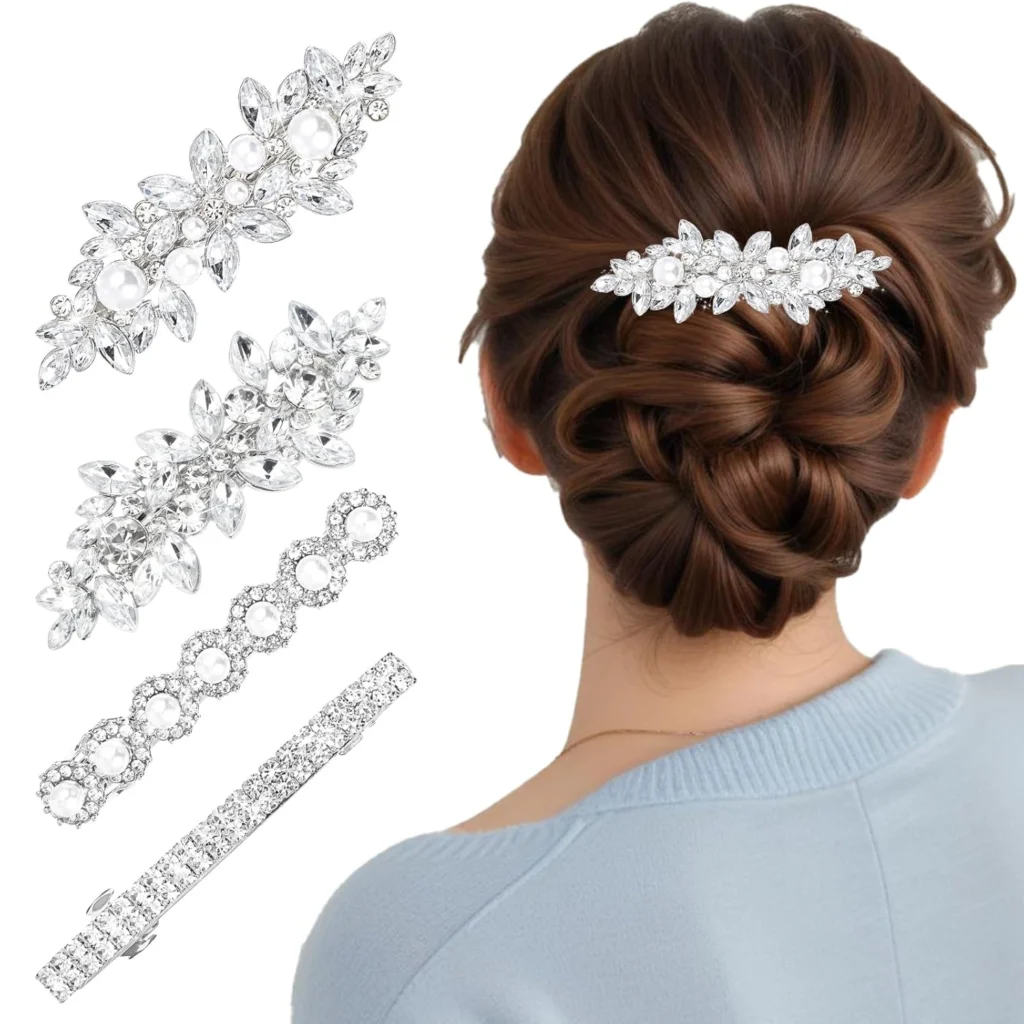 Rhinestone Hair Clip Accessories