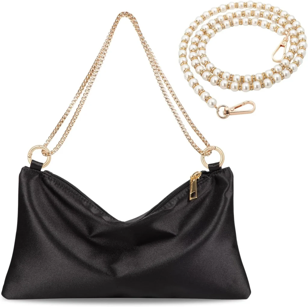 Satin Evening Bag Clutch
