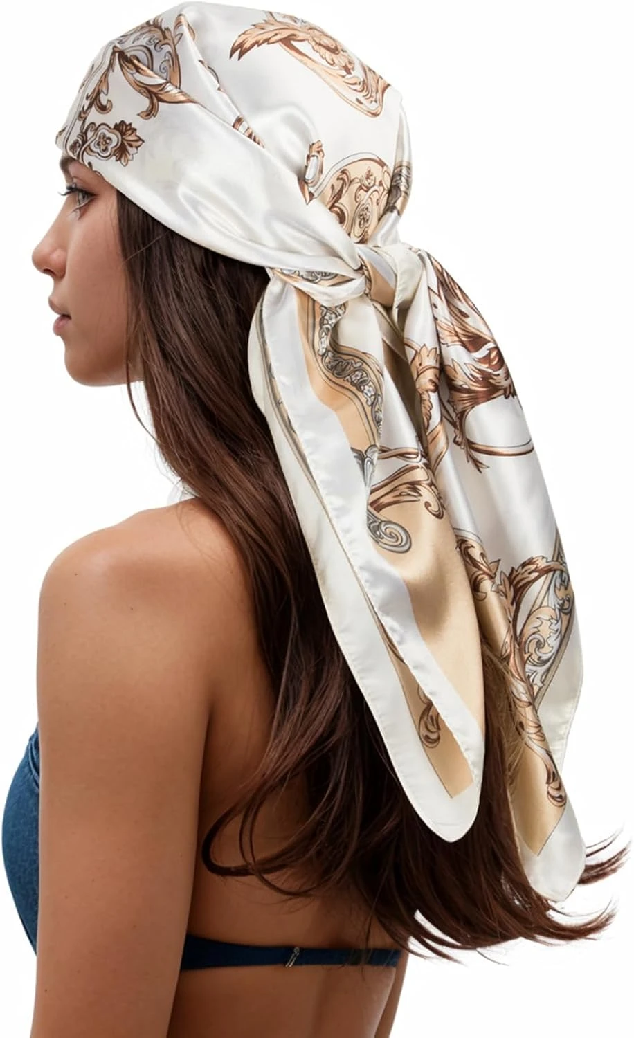 Women Silk Bandana Accessories