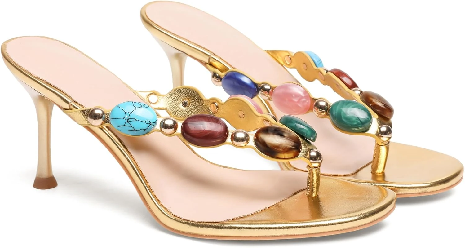 Statement Heeled Sandals Party