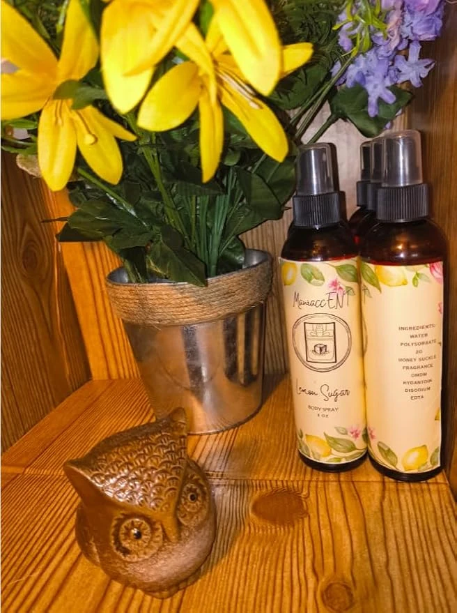 Sugar Lemon Glaze Henna Seal Spray