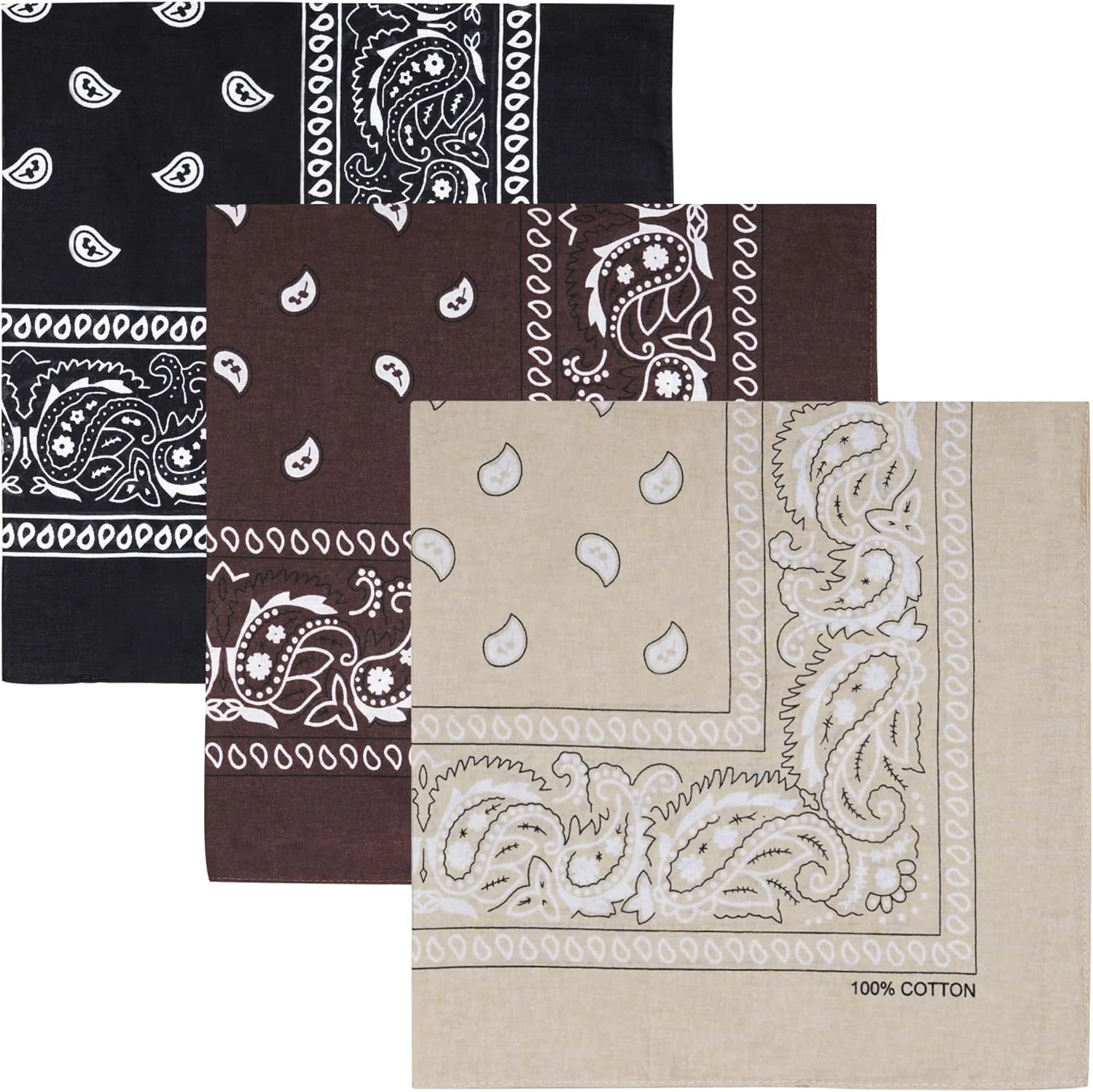 Women's Cotton Printed Bandana Accessories