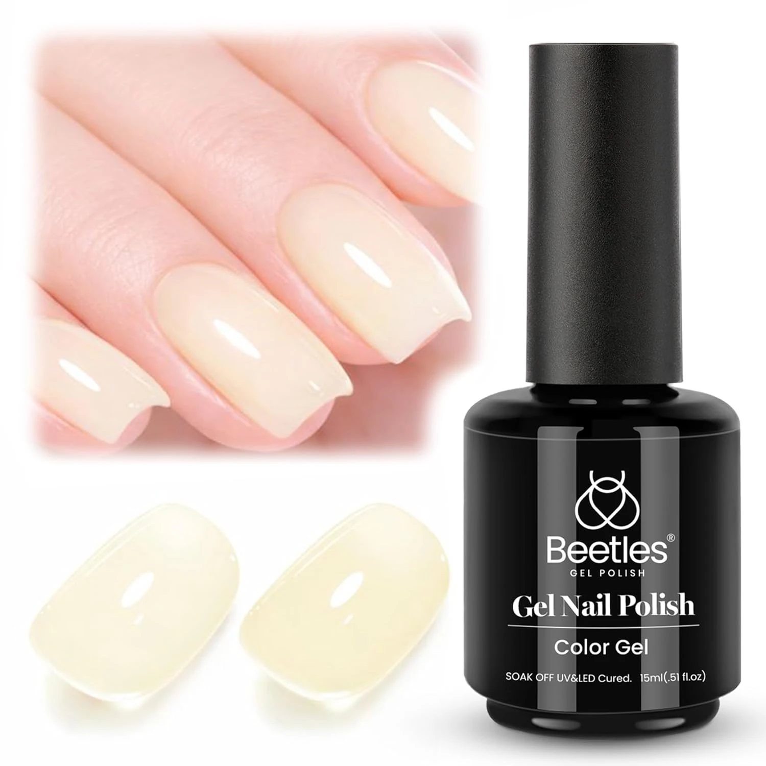 Butter Yellow Nail Polish Cream Base